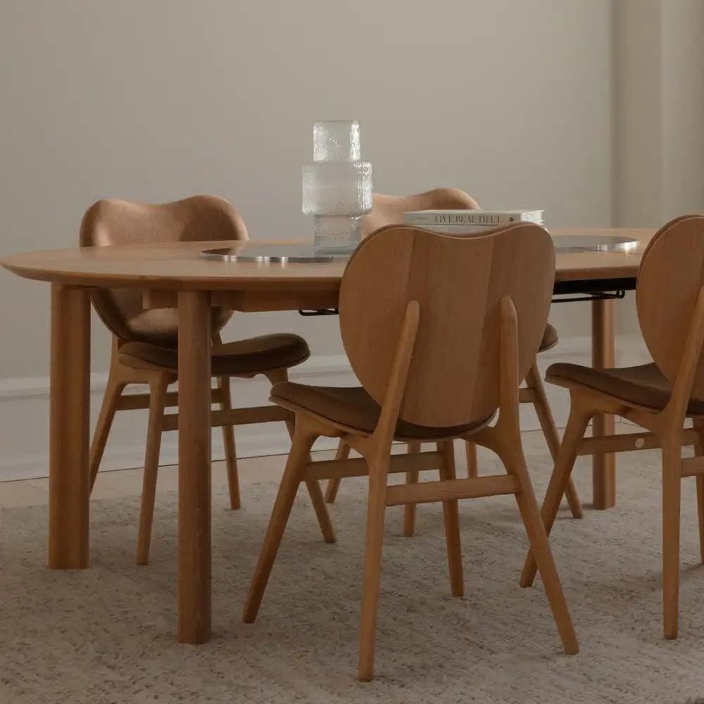 UMAGE Comfort Circle spisebord med udtræk