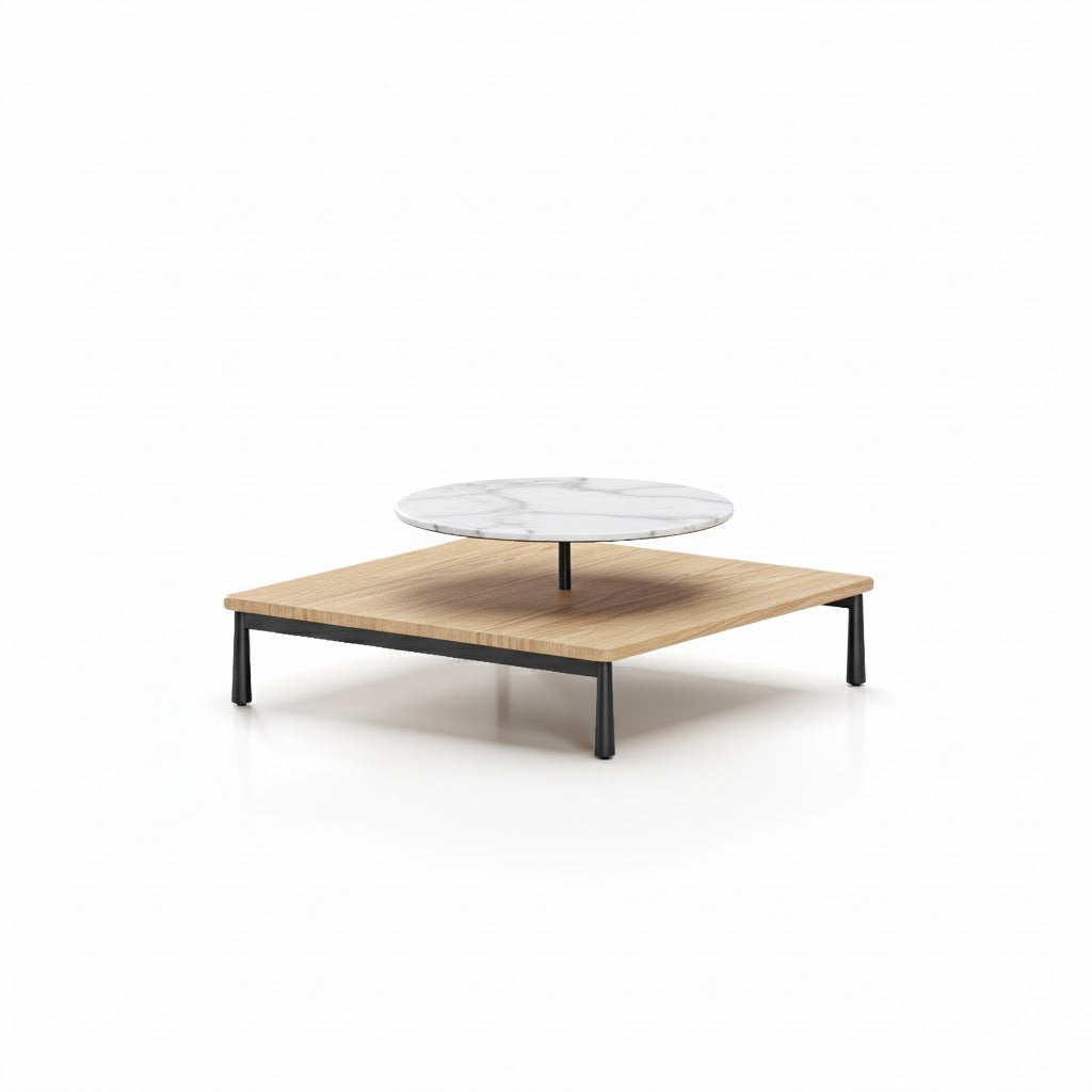 Arc coffee table from Stellar Works