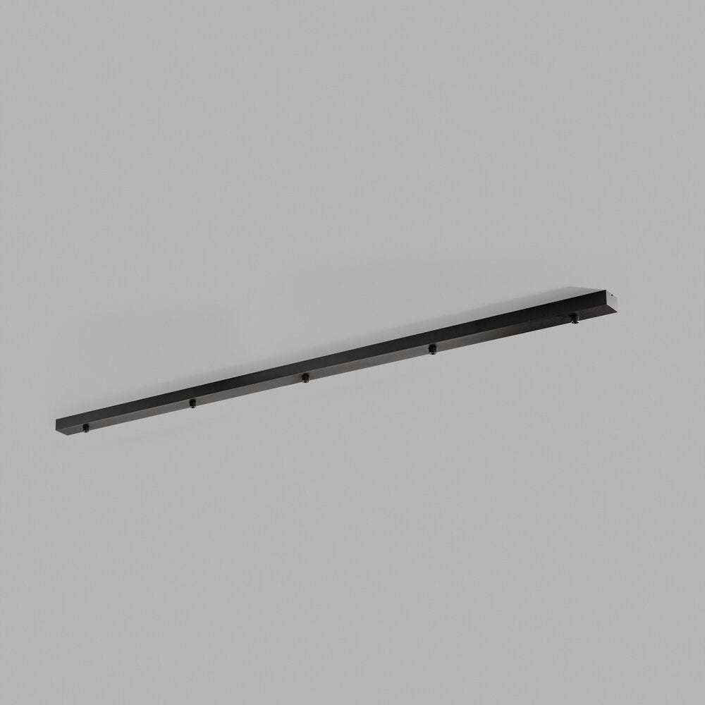 Ceiling base l1800/5 pendants black