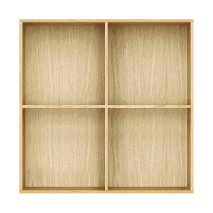 Atbo Reol m/4 rum 70 x 70 x 30
