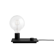 Control bordlampe sort Bordlampe