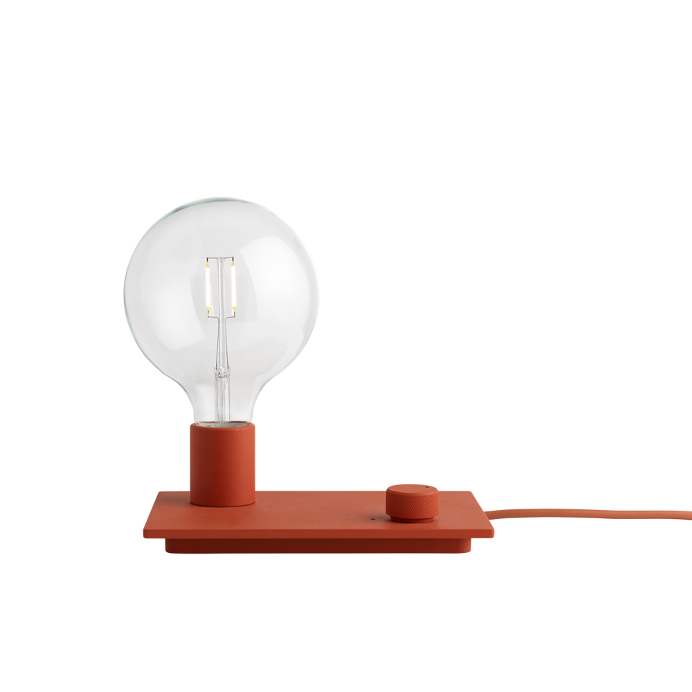 Control bordlampe rød Bordlampe