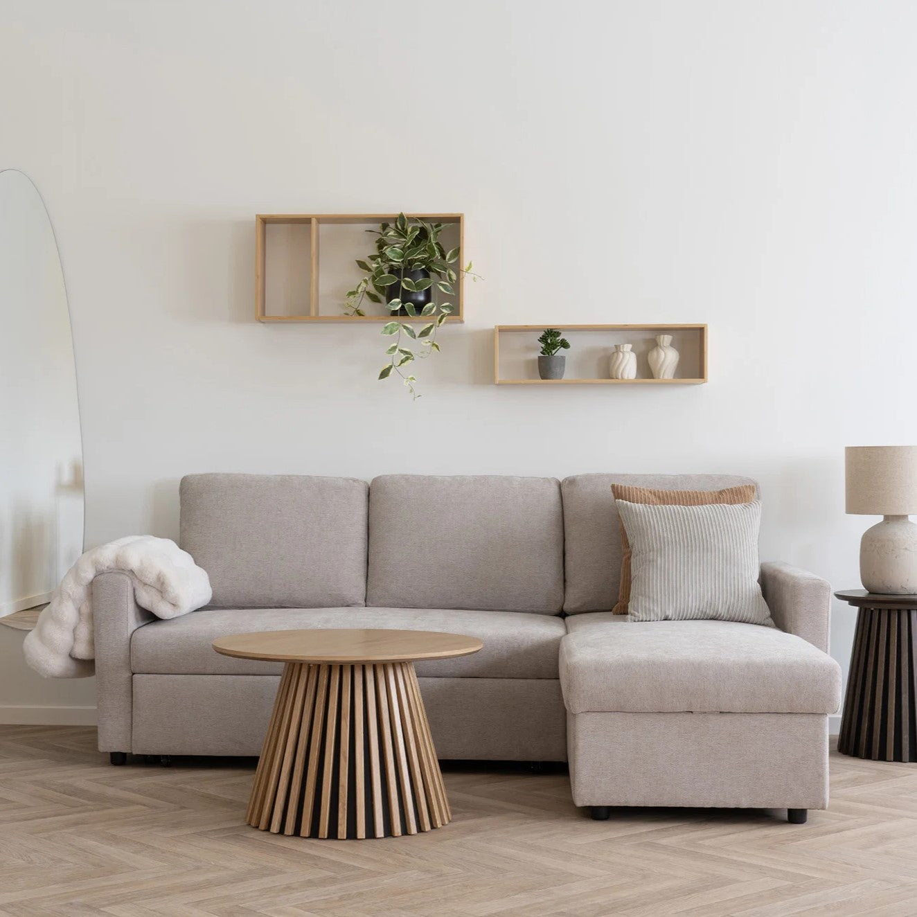 House Nordic Belfast chaiselong sovesofa