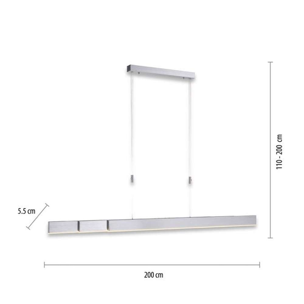 Pure-moto aluminium Pendel