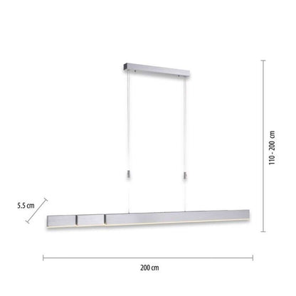 Pure-moto aluminium Pendel