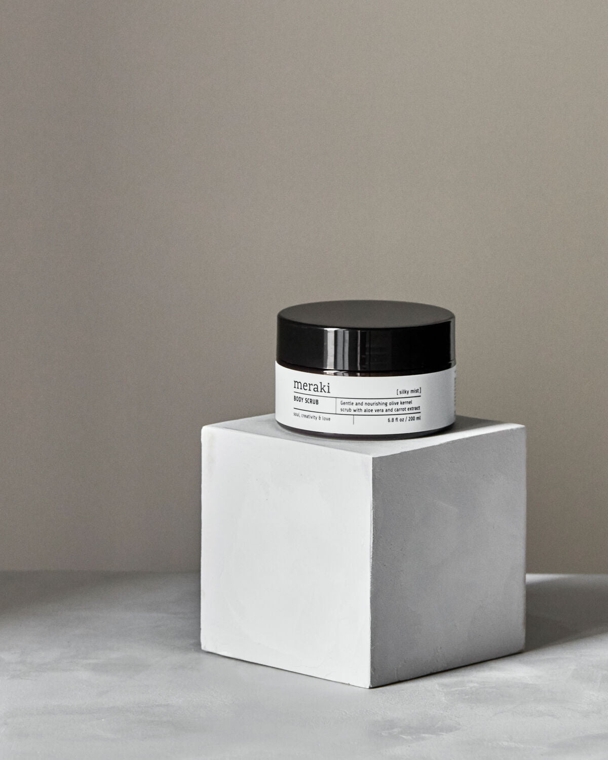 Meraki Body Scrub, Silky Mist