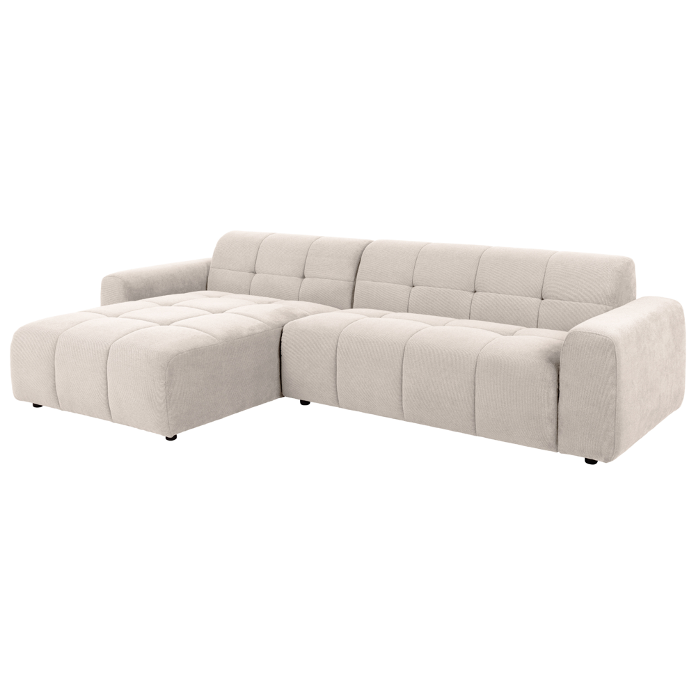 Blanco venstrevendt chaiselongsofa beige  Beige