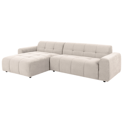 Blanco venstrevendt chaiselongsofa beige  Beige