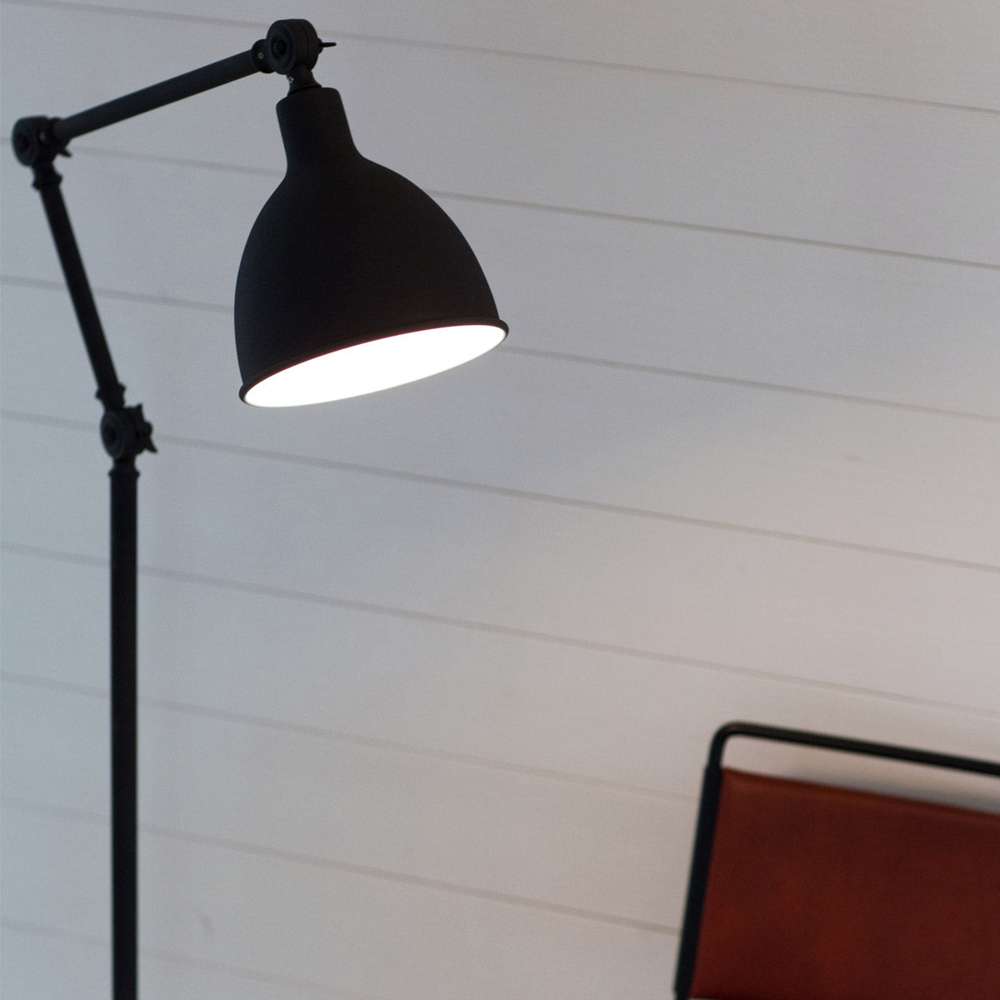 Bazar gulvlampe sort Gulvlampe
