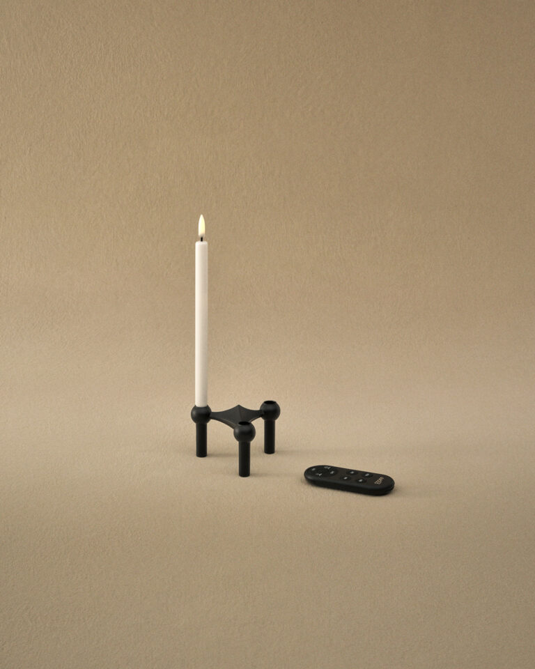 Stoff Nagel Led Candles