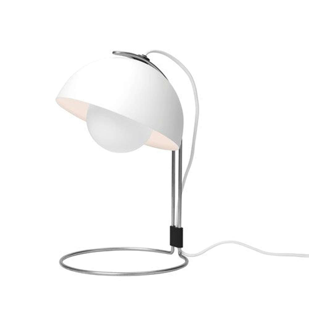 Flowerpot vp4 Bordlampe mat hvid