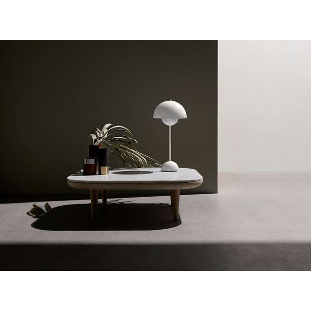 Flowerpot vp3 Bordlampe Mat Hvid