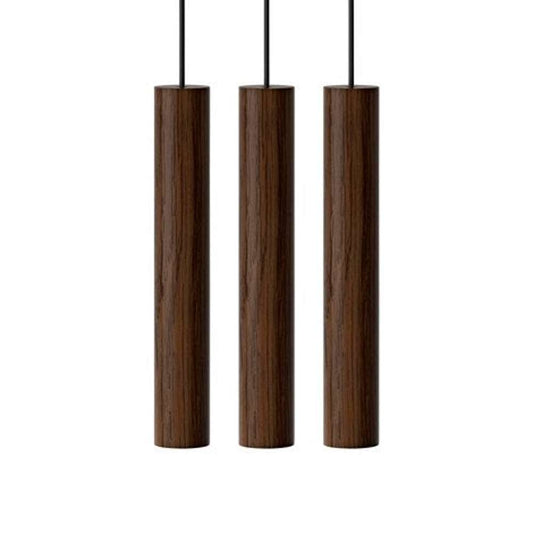 Chimes Cluster 3 - Dark Oak Ø 3 x 22cm Pendel