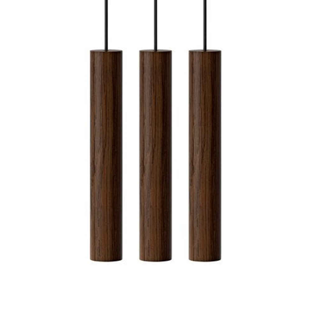 Chimes Cluster 3 - Dark Oak Ø 3 x 22cm Pendel Pendel