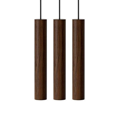 Chimes Cluster 3 - Dark Oak Ø 3 x 22cm Pendel