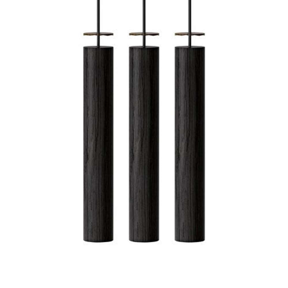 Chimes Cluster 3 - Black Ø 3 x 22cm Pendel