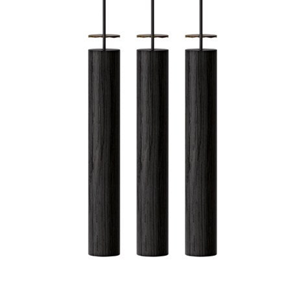 Chimes Cluster 3 - Black Ø 3 x 22cm Pendel Pendel