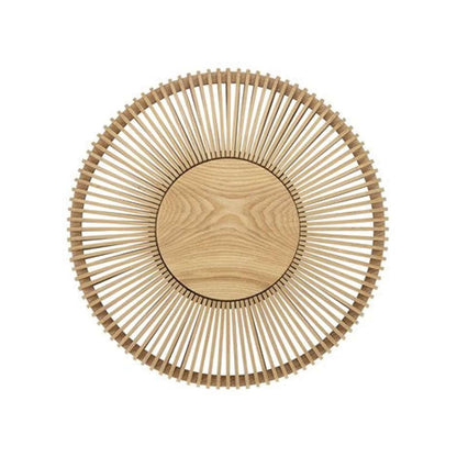 Clava Up - Wood Oak Large Ø 49 x 16,6 cm Loftlampe