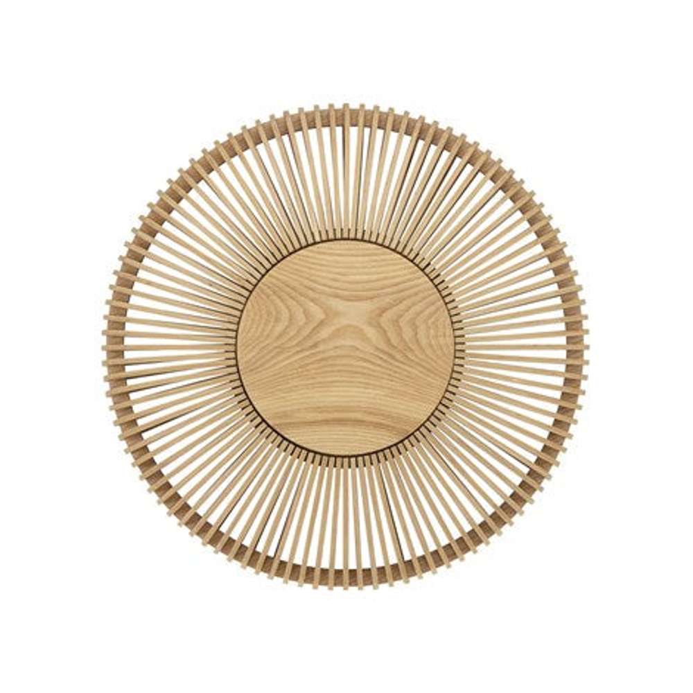 Clava Up - Wood Oak Large Ø 49 x 16,6 cm Loftlampe