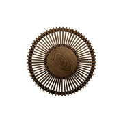 Clava Up - Wood Dark Oak Medium Ø 35 x 16,4 cm Loftlampe