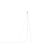 Floor tripod matt white H 109 cm Gulvlampe