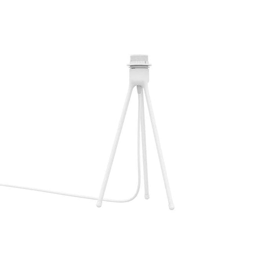 Tripod table matt white H 36 cm Bordlampe
