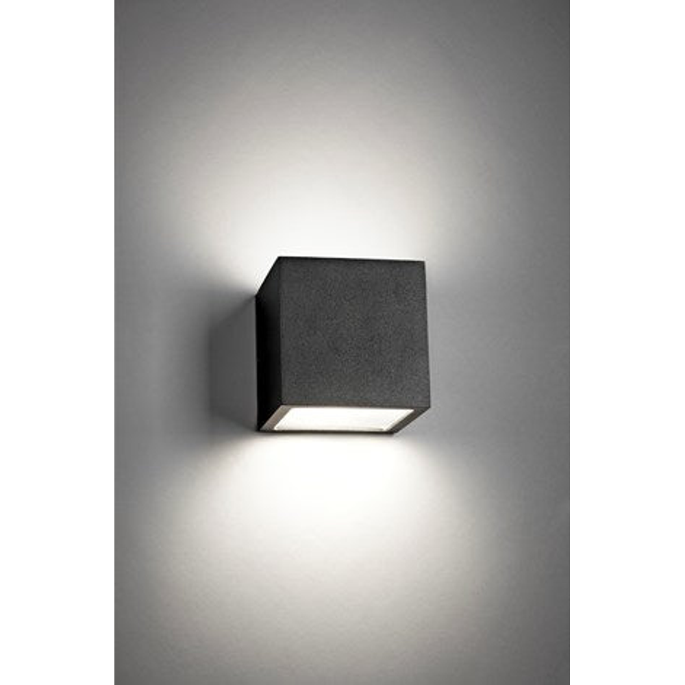 Cube up/down black Udendørslampe Udendørslampe