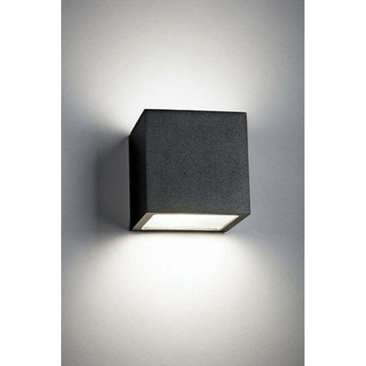 Cube xl up/down black Udendørslampe