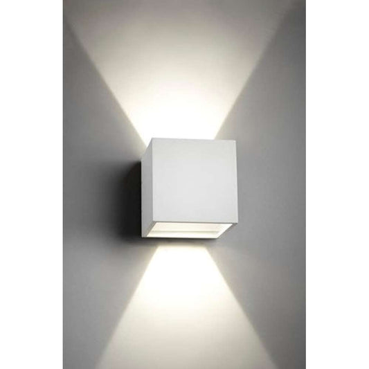 Cube xl led white Udendørslampe