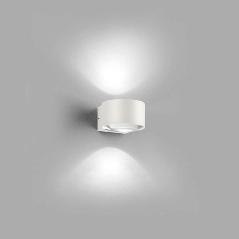 Orbit wall mini 2700k white Udendørslampe