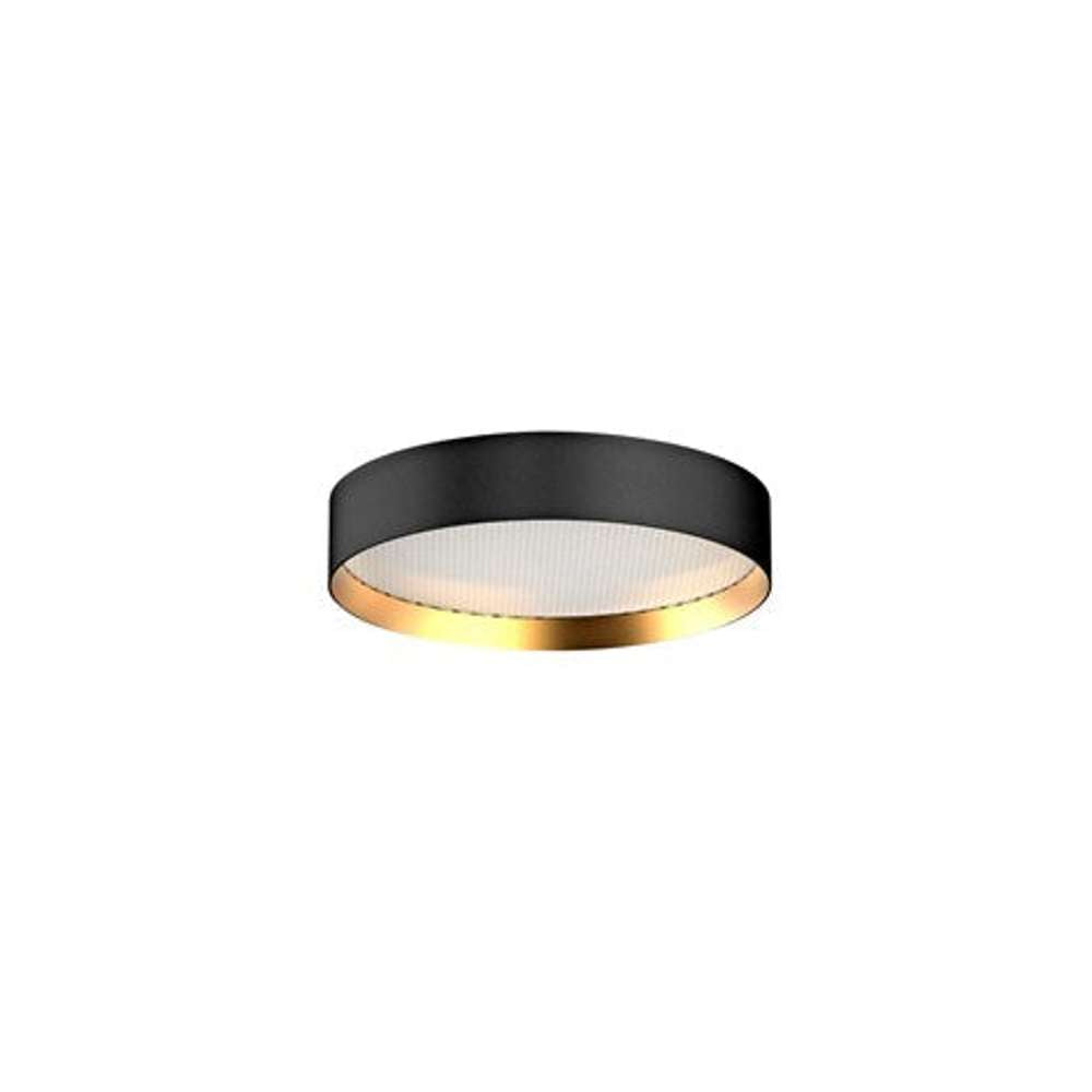 Lucia plafond ø35 sort/guld Loftlampe