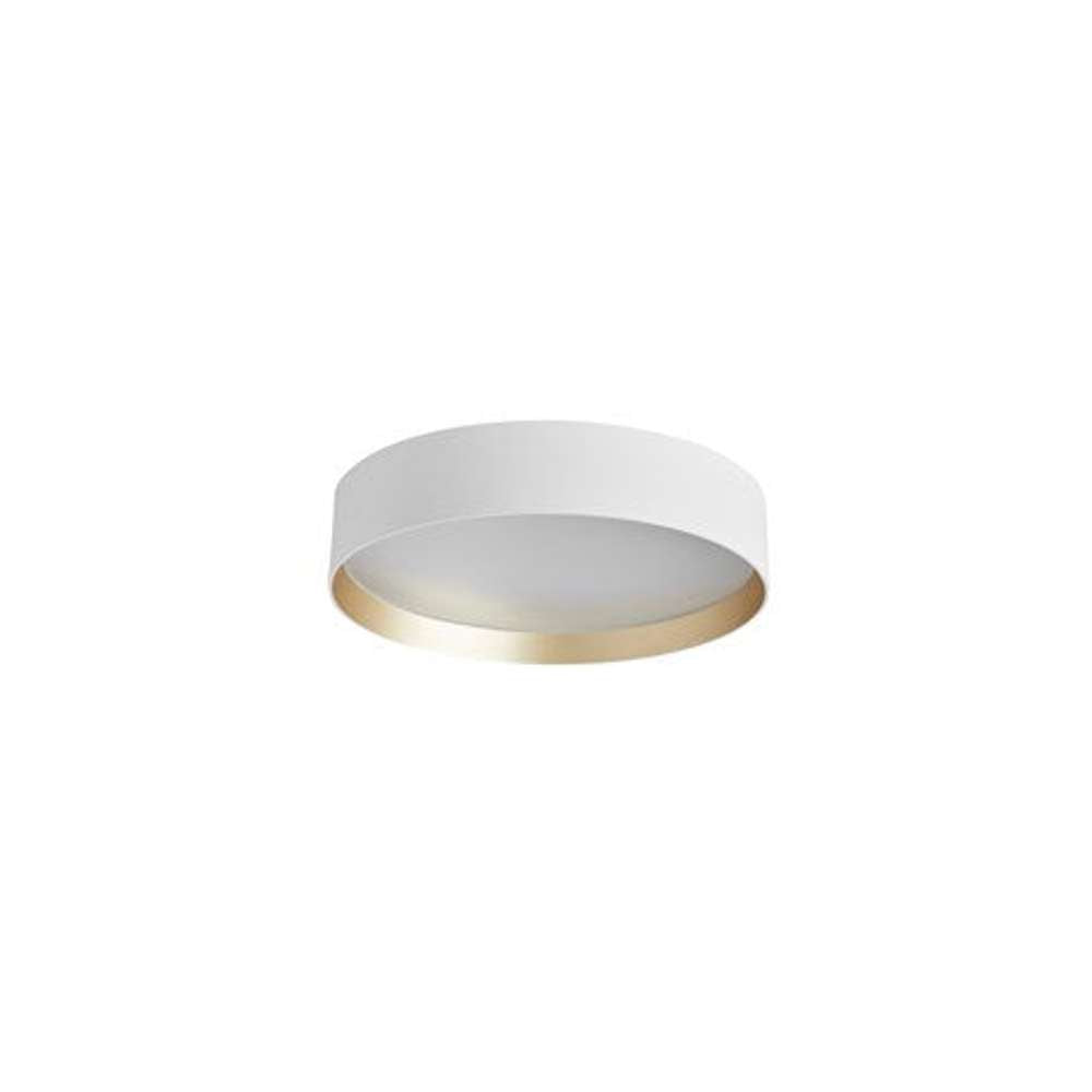 Lucia plafond ø35 hvid/guld Loftlampe