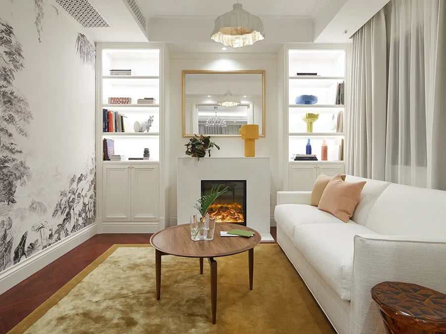 Slow Coffee Table Ø 80 cm, walnut fra Stellar Works