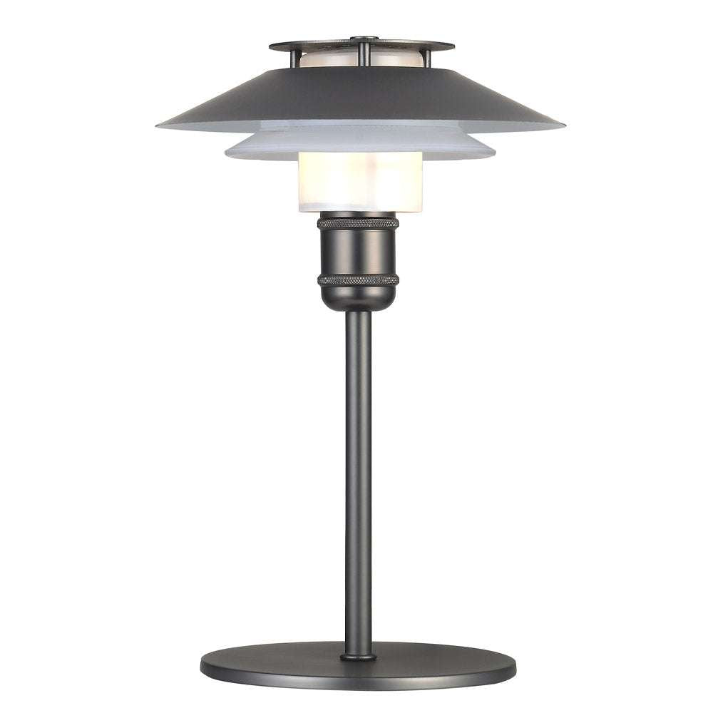 1123 bordlampe ø18 g9,  gun-black