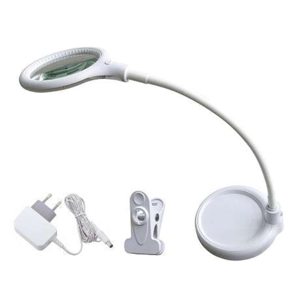 Magni  bordlampe magnifying small hvid