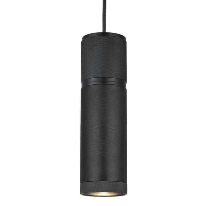 Halo- the pendant cylinder i metal sort ø12 2,5m kabel