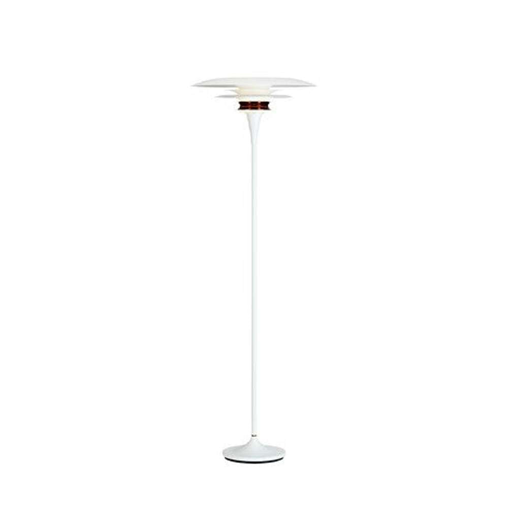 Belid Diablo Gulvlampe Ø50 Mat Hvid/Rosé Gulvlampe