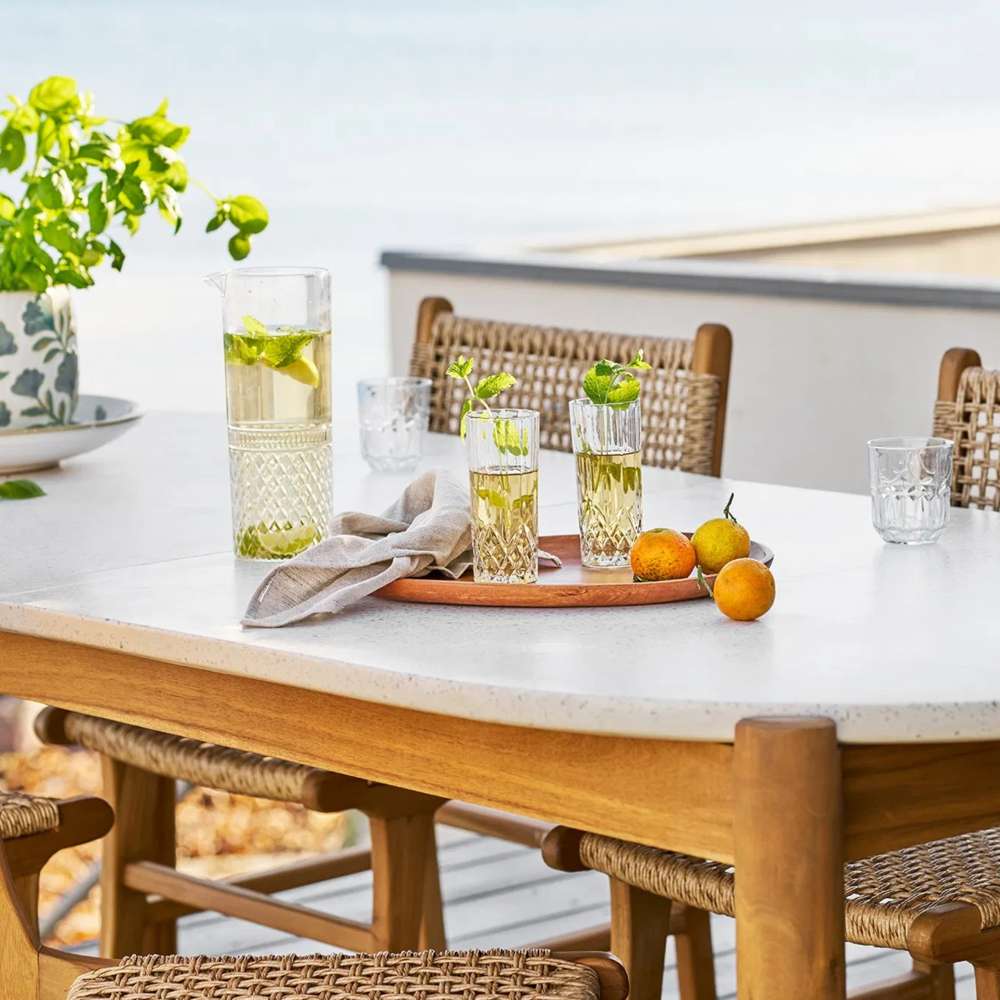 House Nordic Terracina havebord  Natur