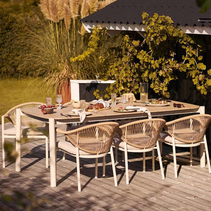 House Nordic Abela havebord  Natur