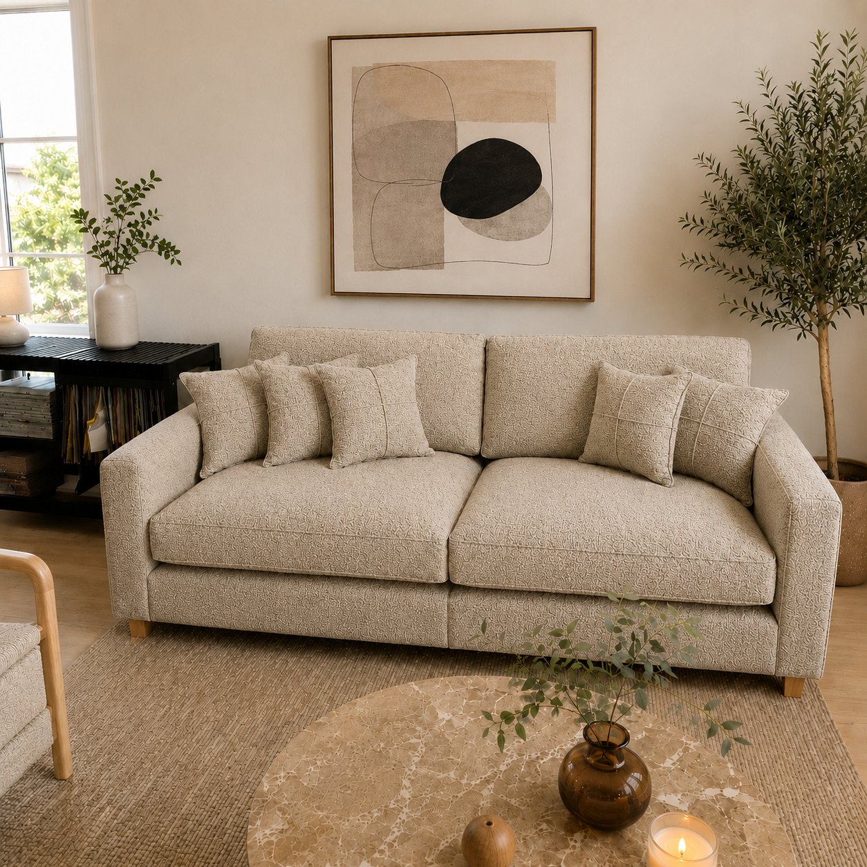 Burhéns Eastwood 3,5 personers sofa