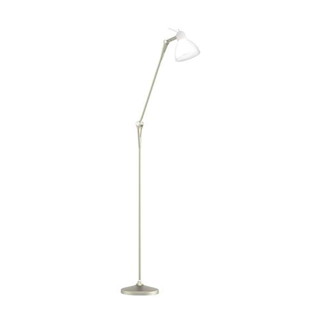 Luxy f1 gulvlampe lys bronze/glas Gulvlampe