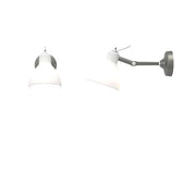 Luxy h0 loftlampe grafit/glas Væglampe