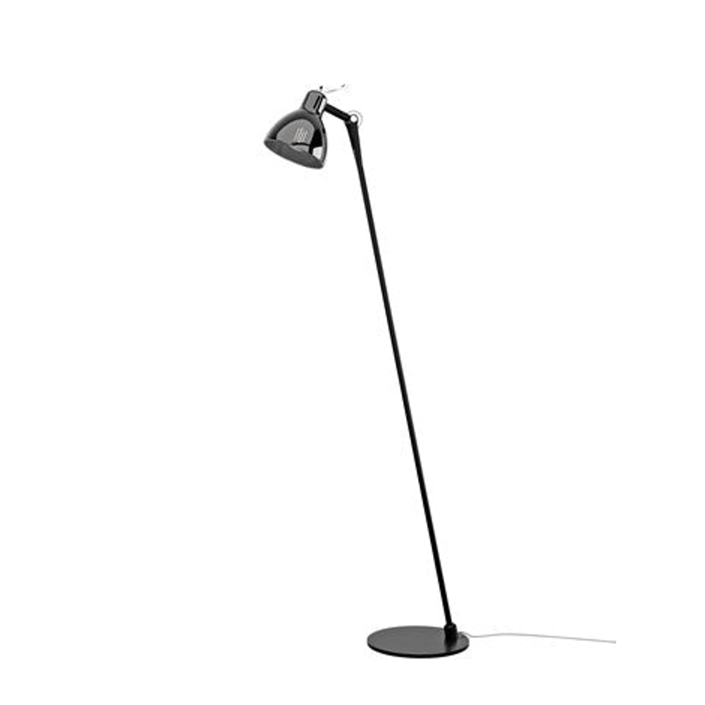 Luxy glam f0 gulvlampe sort/fume Gulvlampe Gulvlampe