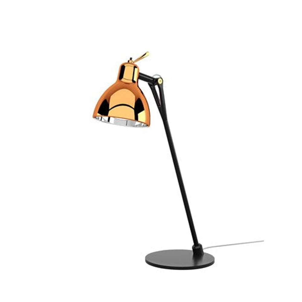 Luxy glam t0 bordlampe sort/kobber Skrivebordslampe