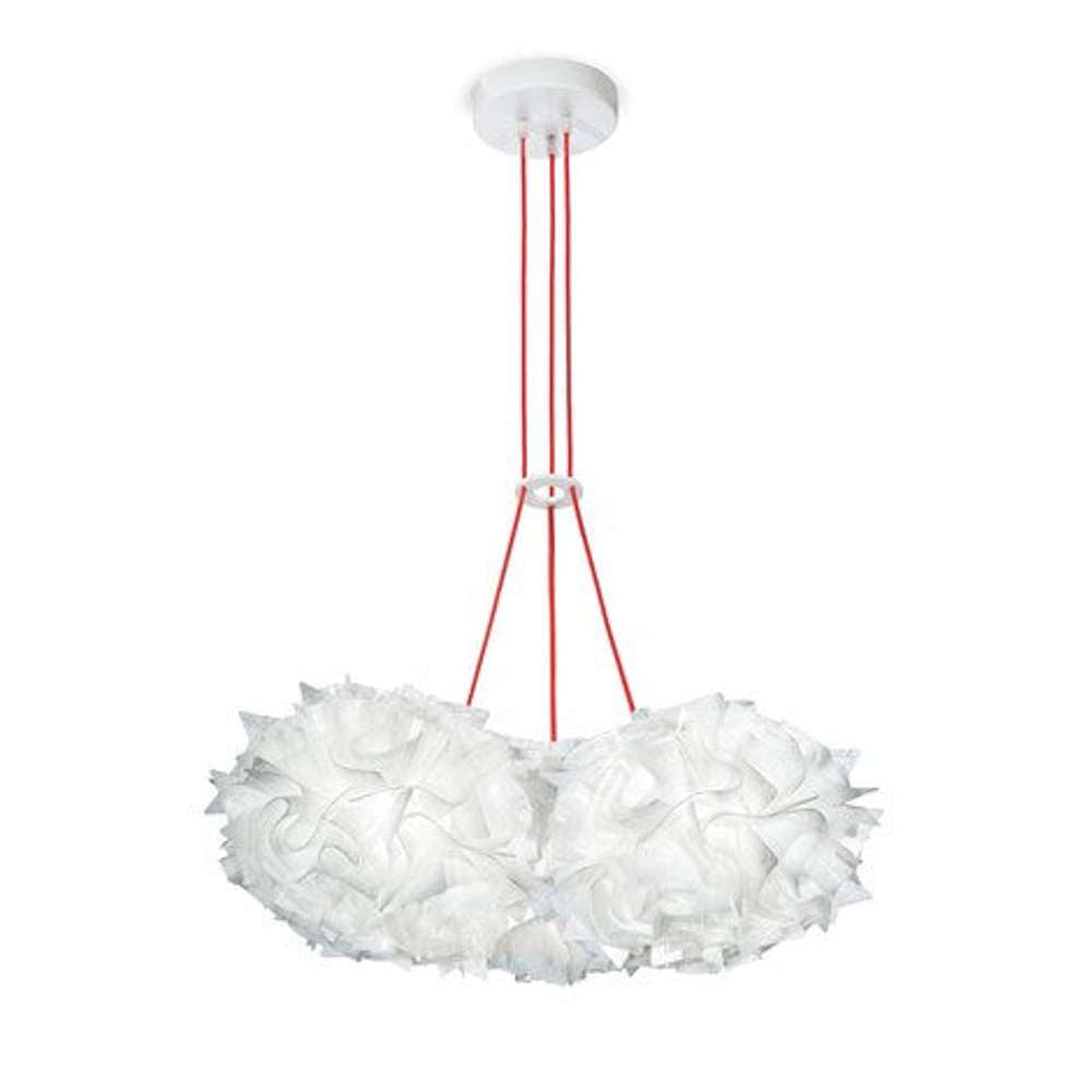 Veli mini trio couture pendel rød ø 52 Pendel