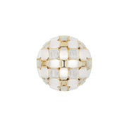 Mida plafond ø50 hvid/guld Loftlampe