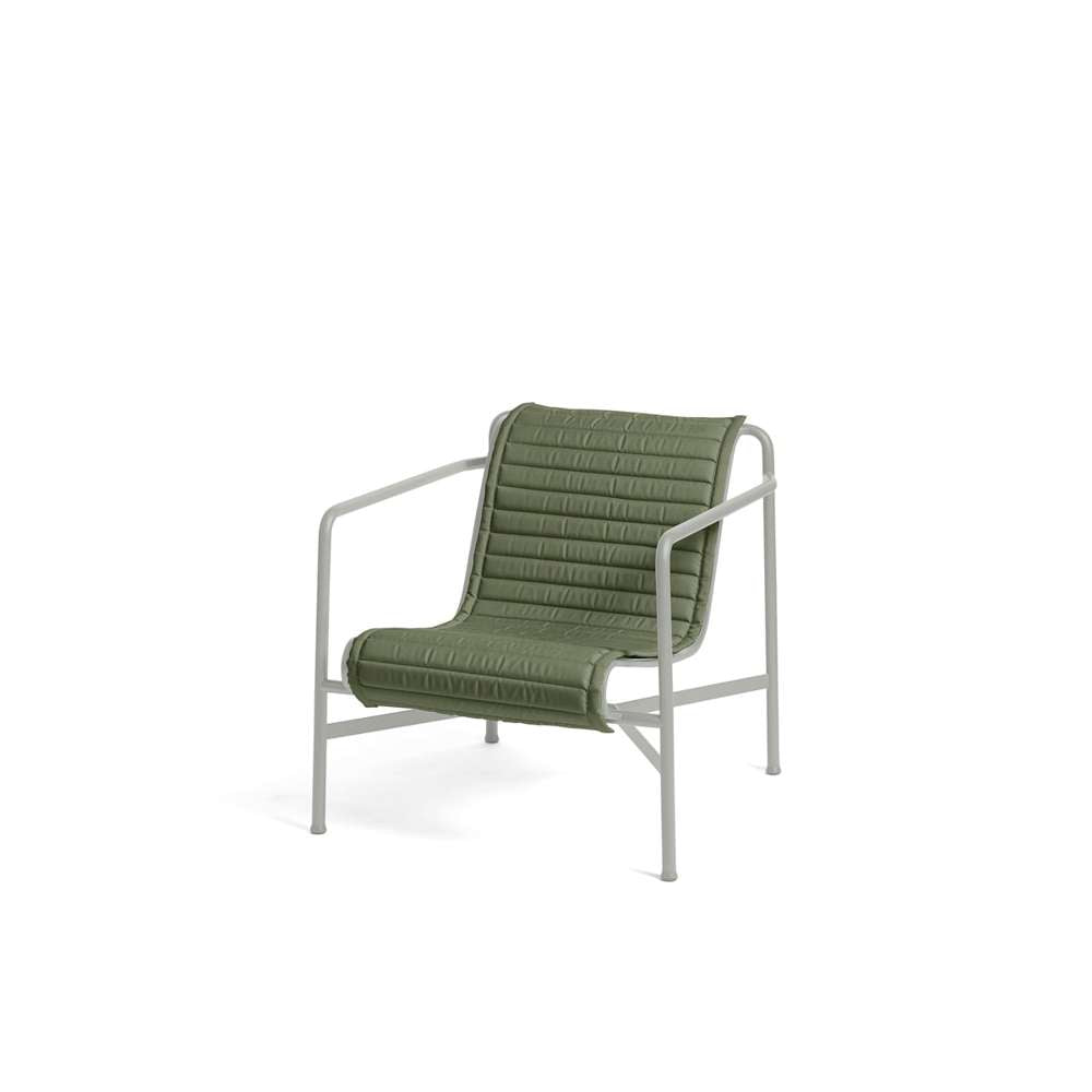 Hay Palissade quilted hynde til loungestol lav olive