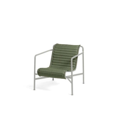 Hay Palissade quilted hynde til loungestol lav olive