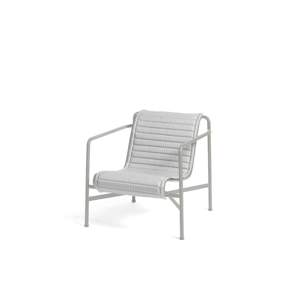 Hay Palissade quilted hynde til loungestol lav sky grey