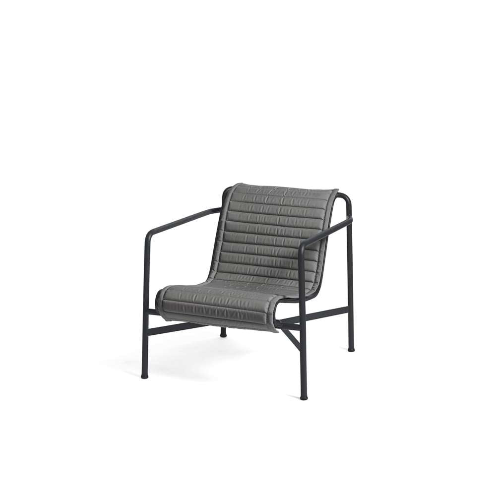 Hay Palissade quilted hynde til loungestol lav anthracite